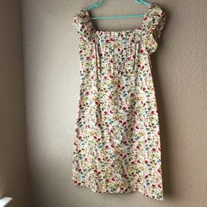 Floral print dress